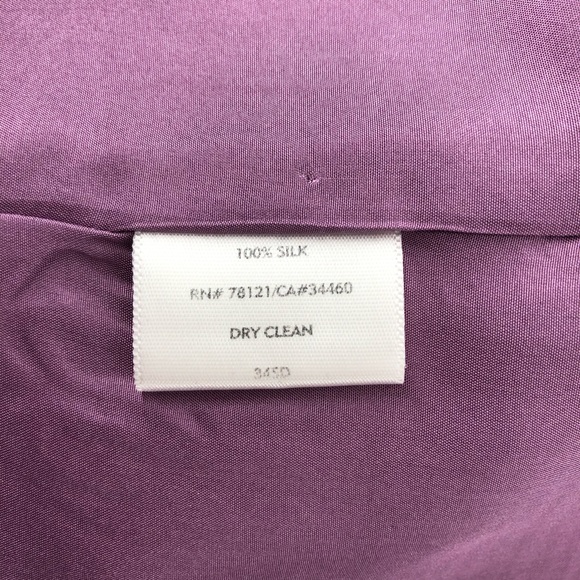 Eileen Fisher Lavender Purple 2 Piece 100% Silk Skirt Set - Picture 6 of 15
